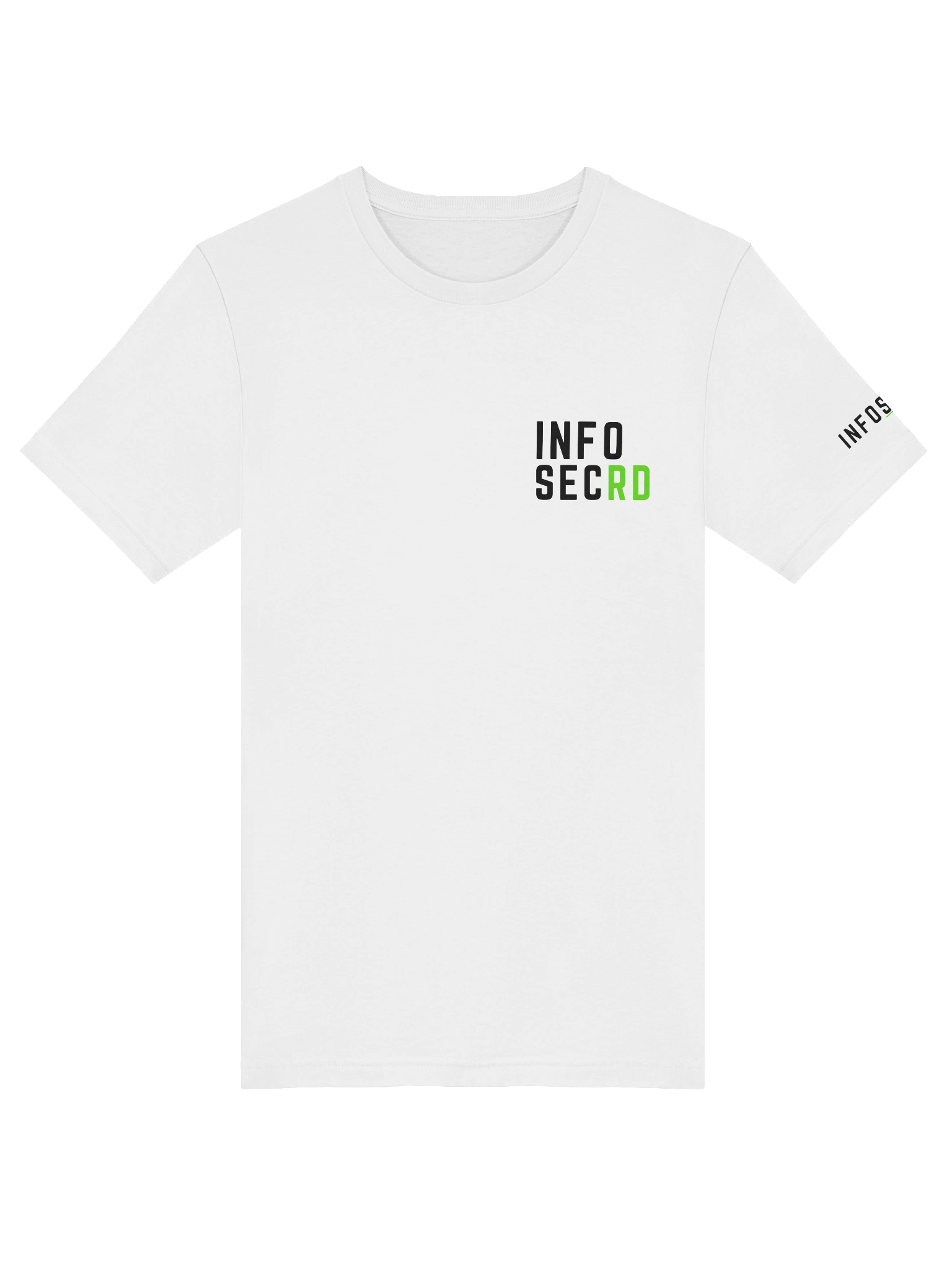 InfoSecRD White T-shirt product image (5)