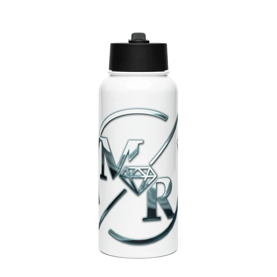 Stainless Steel Water Bottle with a Straw Lid product image (1)