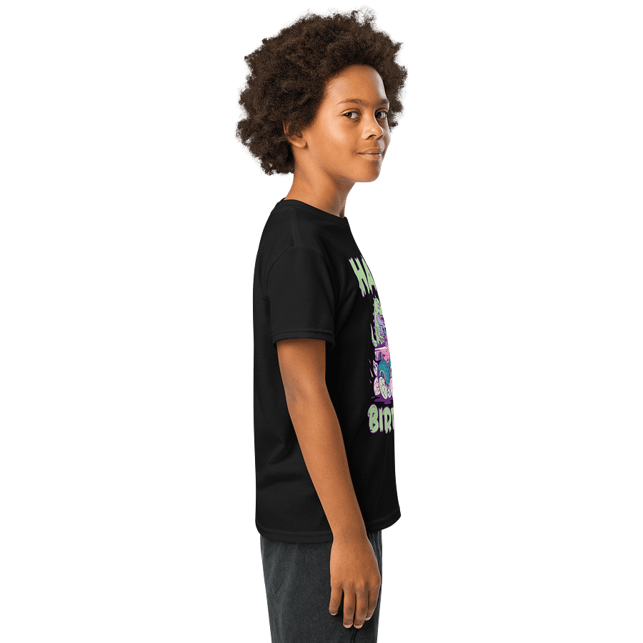 Happy Birthday (Dinosaur Monster Truck) T-Shirt For Kids product image (7)