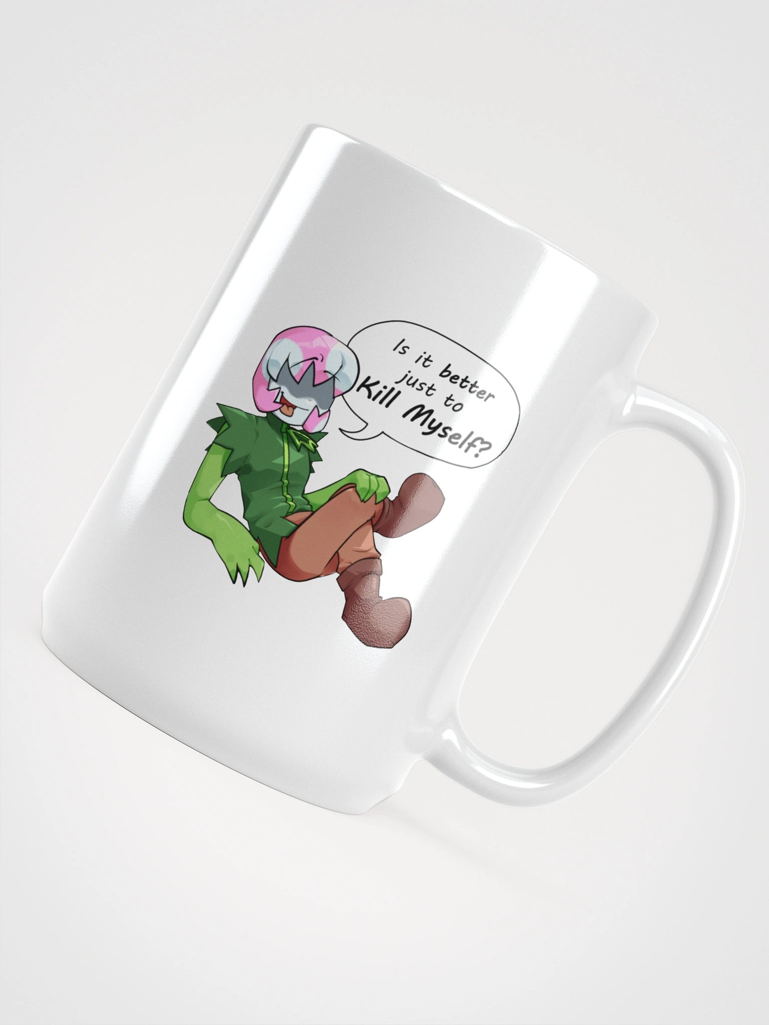 Is it better just to **** myself mug product image (5)