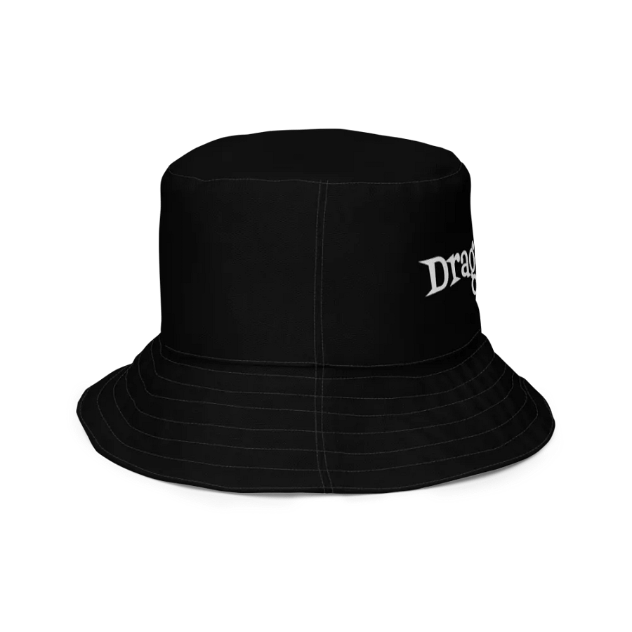 DragonGem Black Reversible Bucket Hat product image (8)