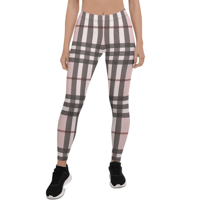 Plaid Perfection Custom Leggings product image (1)