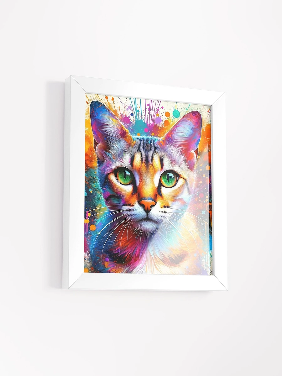 Framed High-Quality Matte Poster (in): Egyptian Mau product image (50)