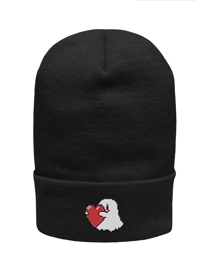 Ghost Heart Beanie - Embroidered product image (7)