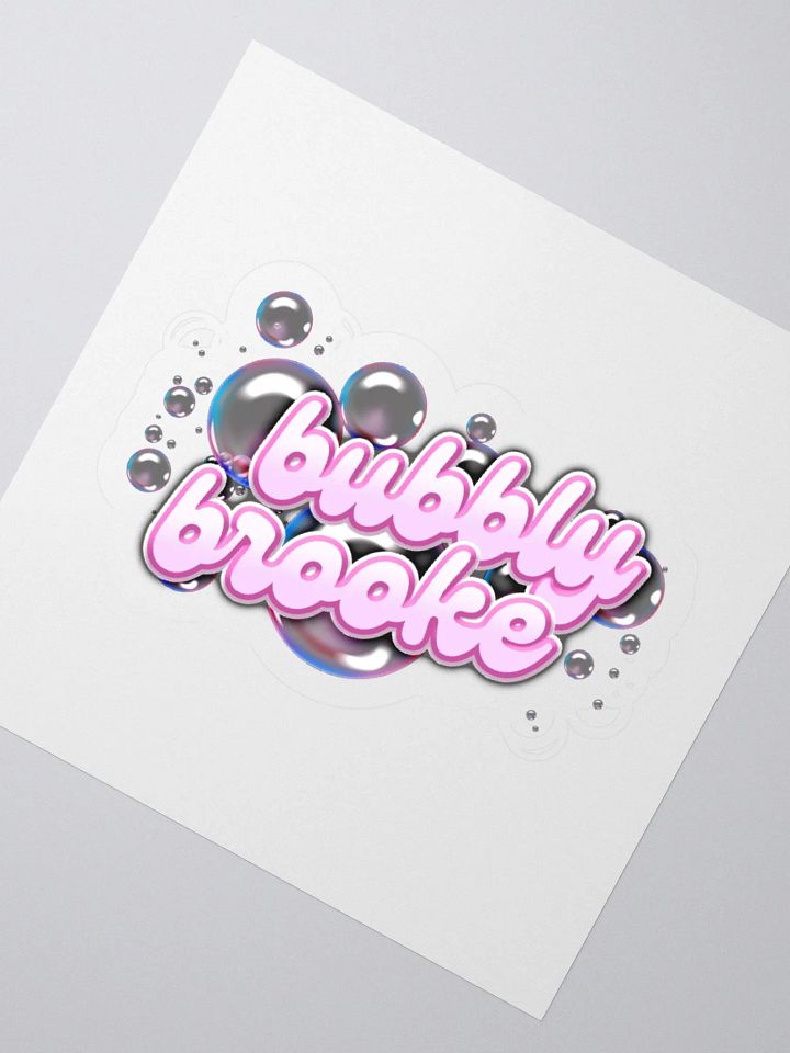 BUBBLY BROOKE PLAYFUL STICKER product image (2)