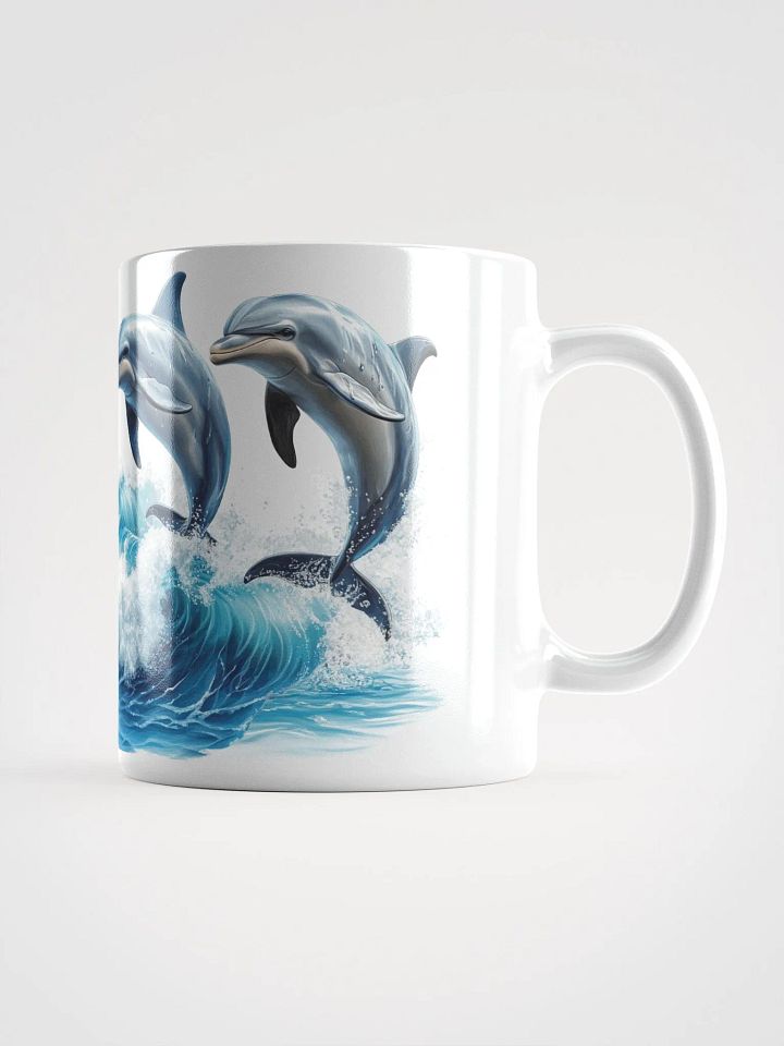 Ocean Playtime Dolphins Mug product image (1)