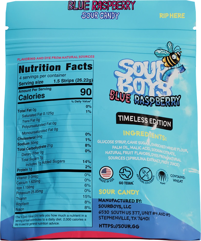 Blue Raspberry SourBoys product image (2)
