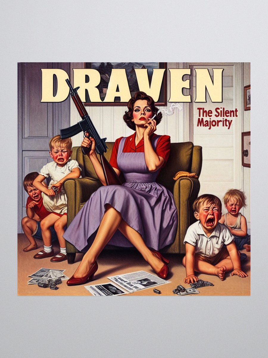 Draven The Silent Majority Sticker product image (1)