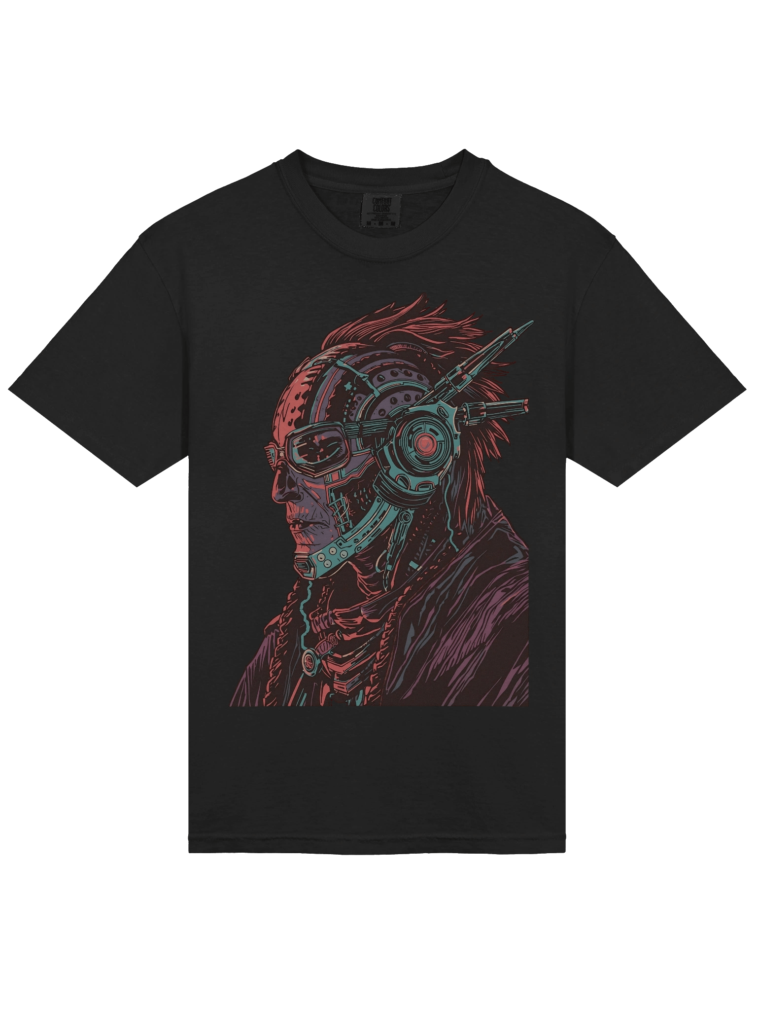 Cyberpunk Rider Heavyweight T-Shirt product image (4)