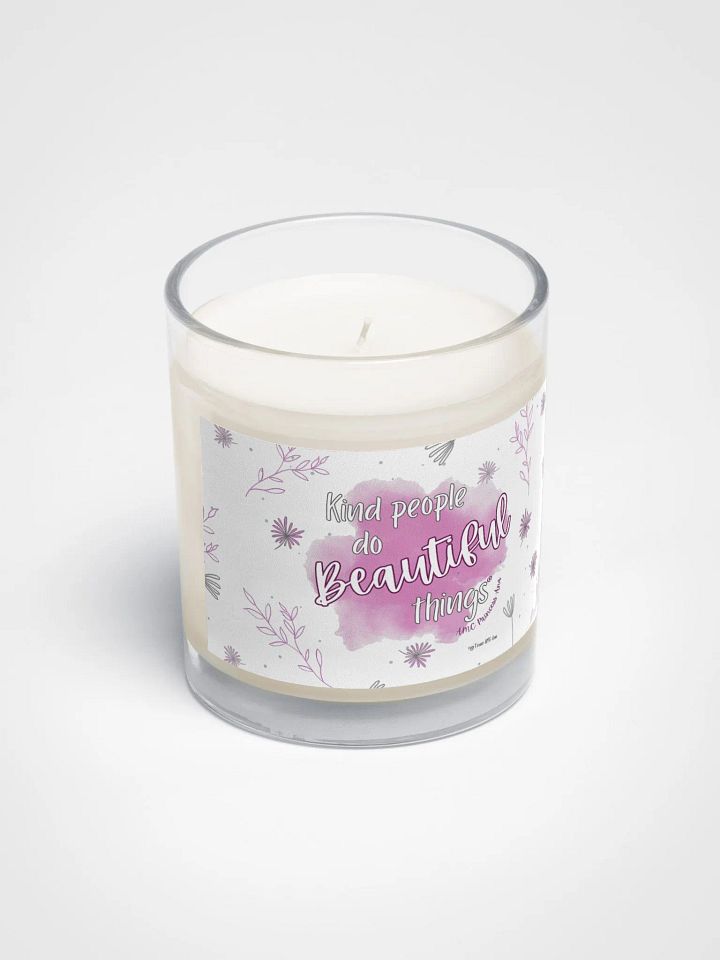 KPDBT - White/Pink candle product image (2)