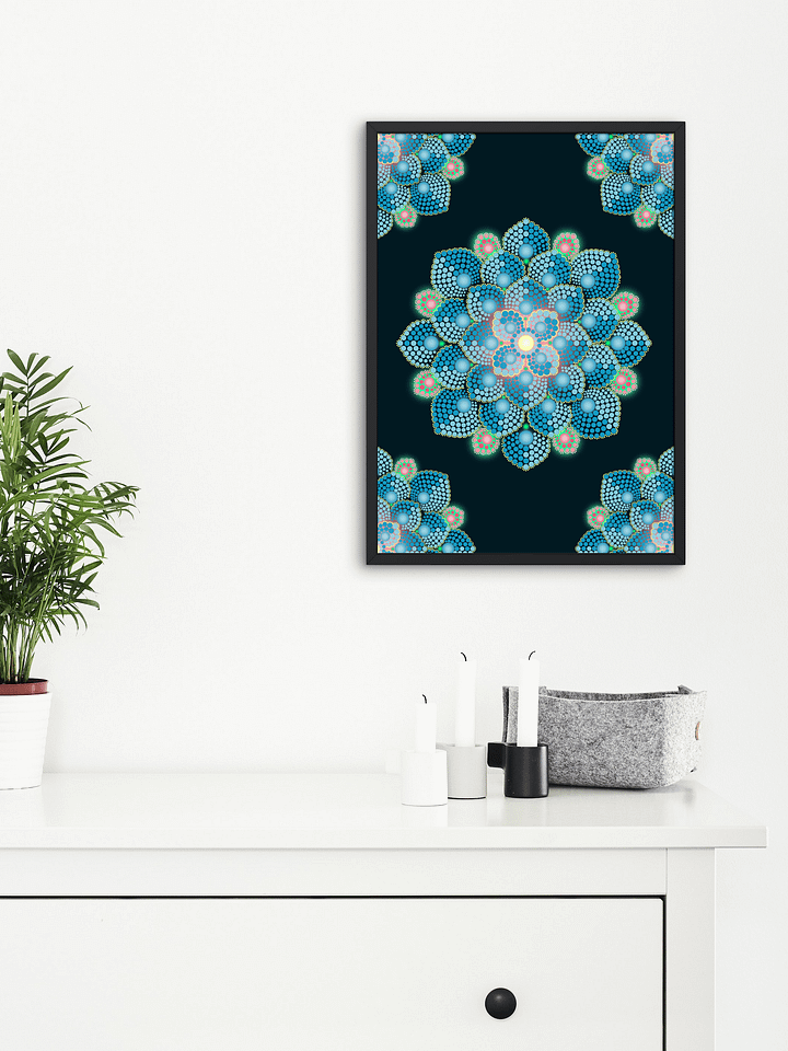 Summer Rain Mandala Posters, 2 JPG files product image (1)
