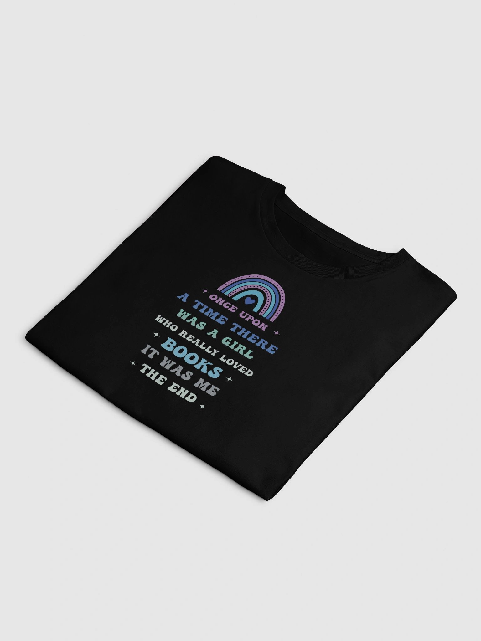 A Girl Who Really Loved Books Crop Top Women's T-Shirt product image (4)