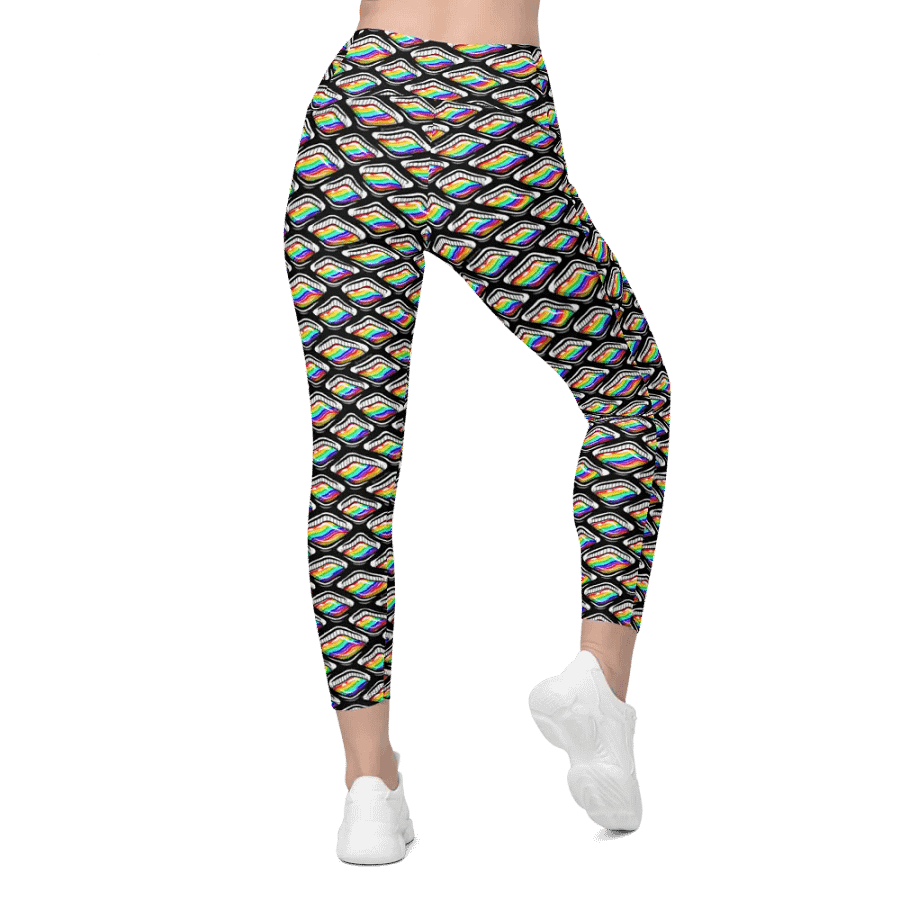 Rainbow Squares Pocket Legging product image (1)