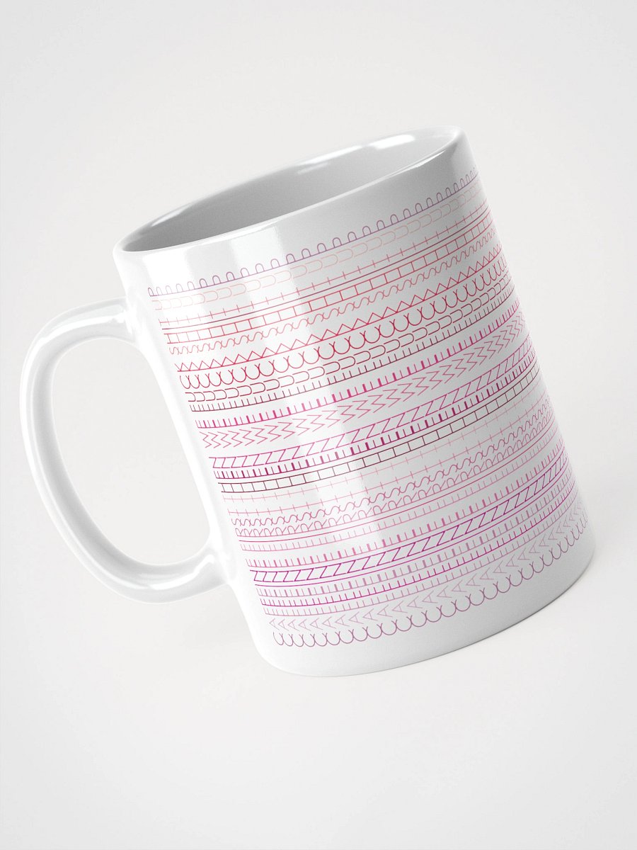 Caffeine 1st Hidden Message White Glossy Mug product image (4)