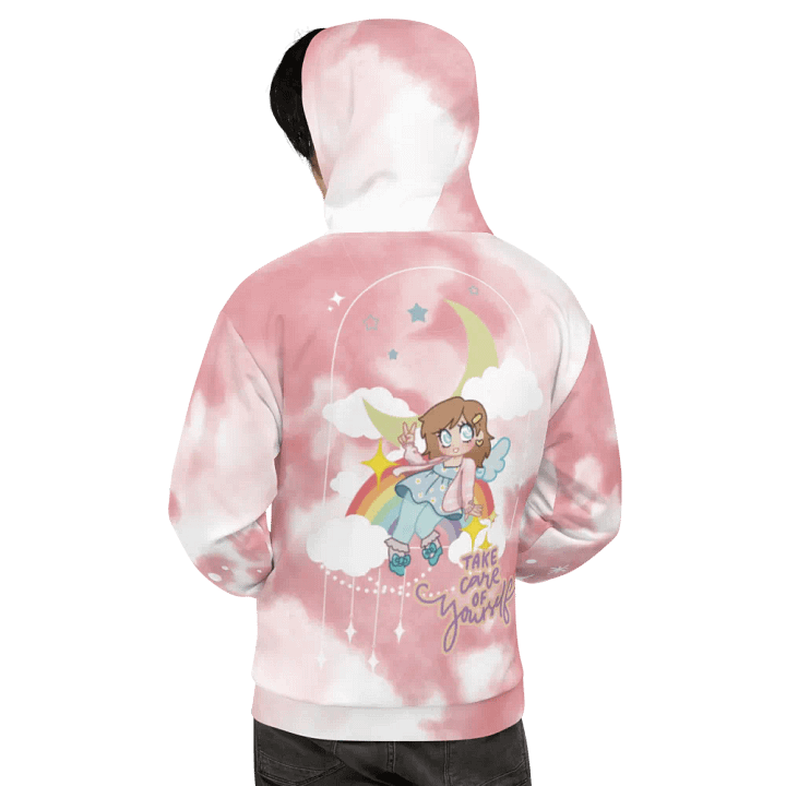 Rainbow Dreams Acid Washed Hoodie product image (1)
