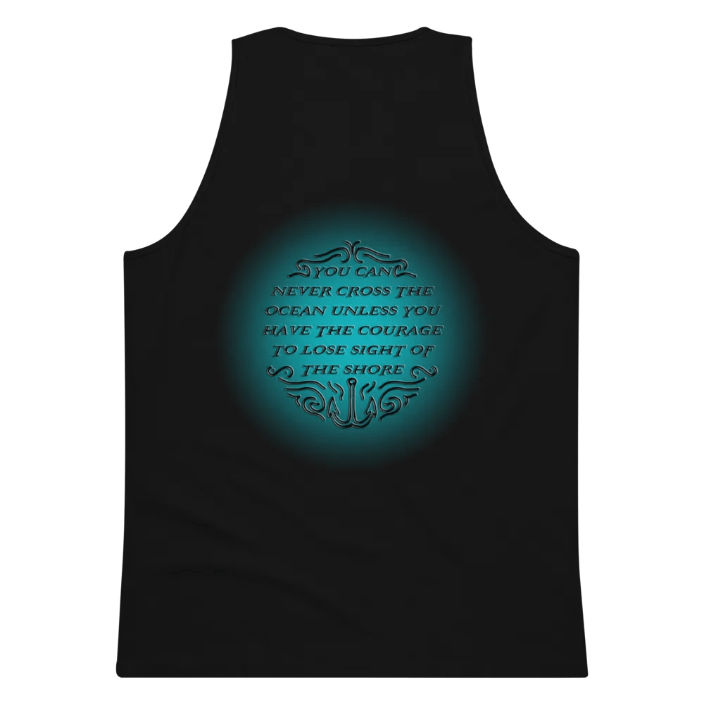 Courage quote tank top product image (2)