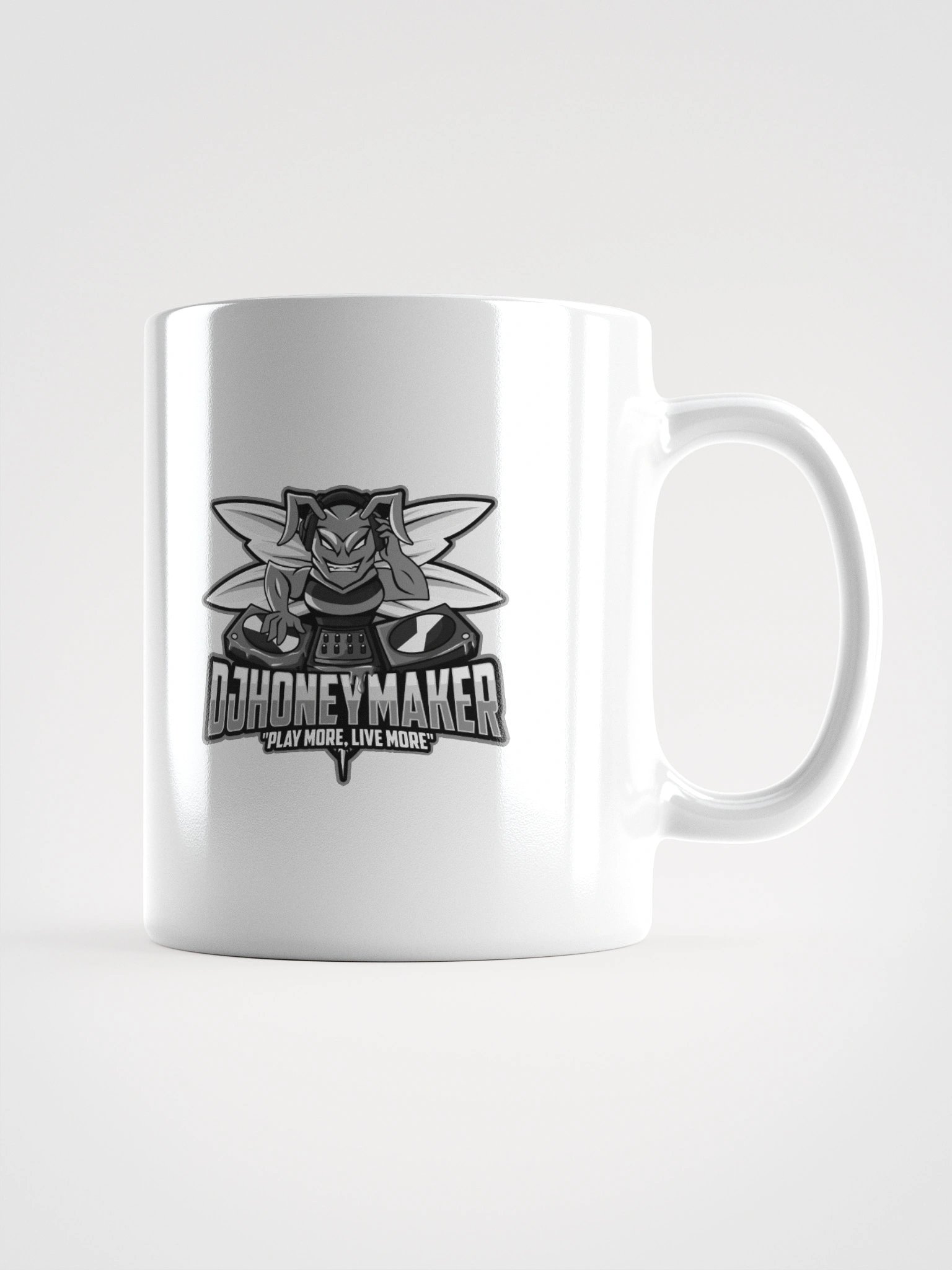 Black & White Logo White Glossy Mug product image (1)