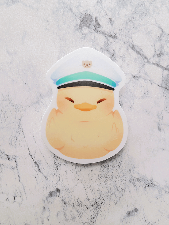 Captain Ducky Sticker product image (1)