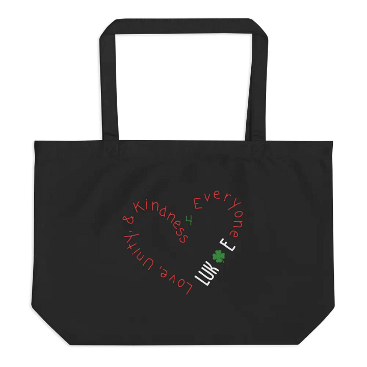 Unity Heart Organic Tote Bag product image (1)