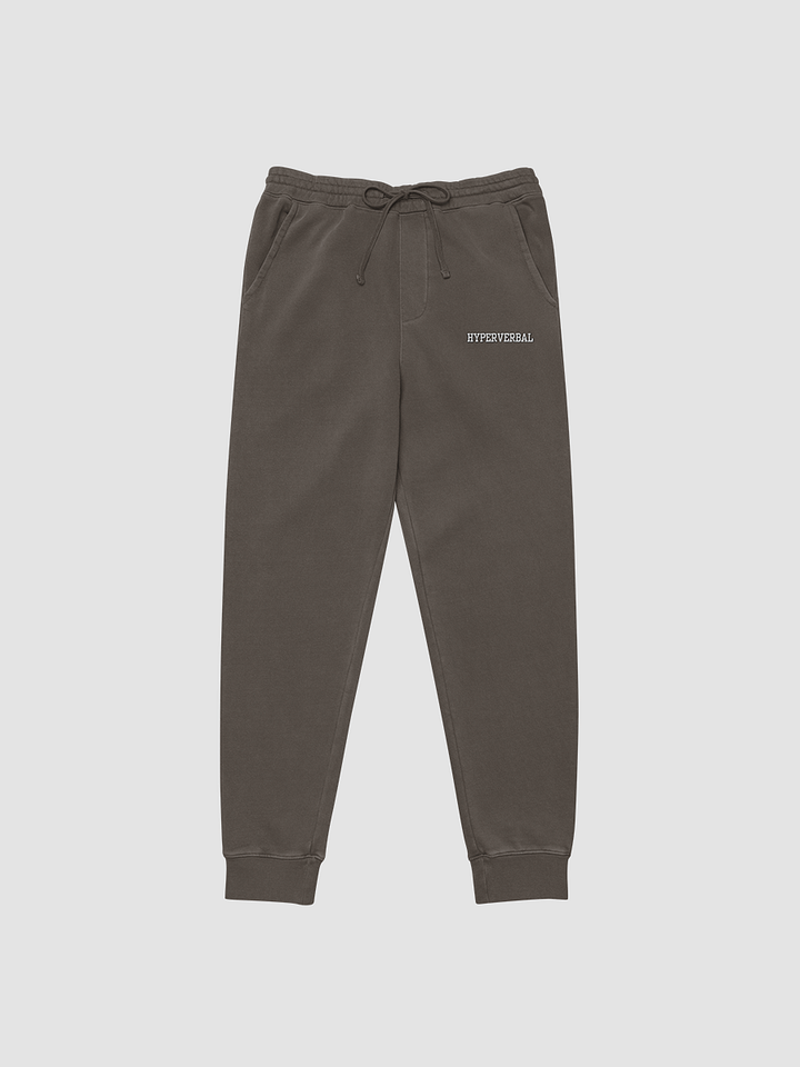 HYPERVERBAL pigment dyed sweatpants product image (1)