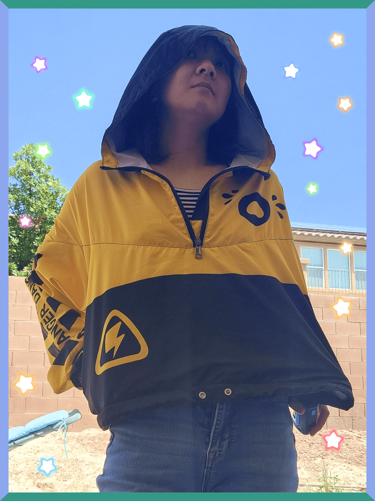 Inconsolable Emote - Cropped Windbreaker product image (1)