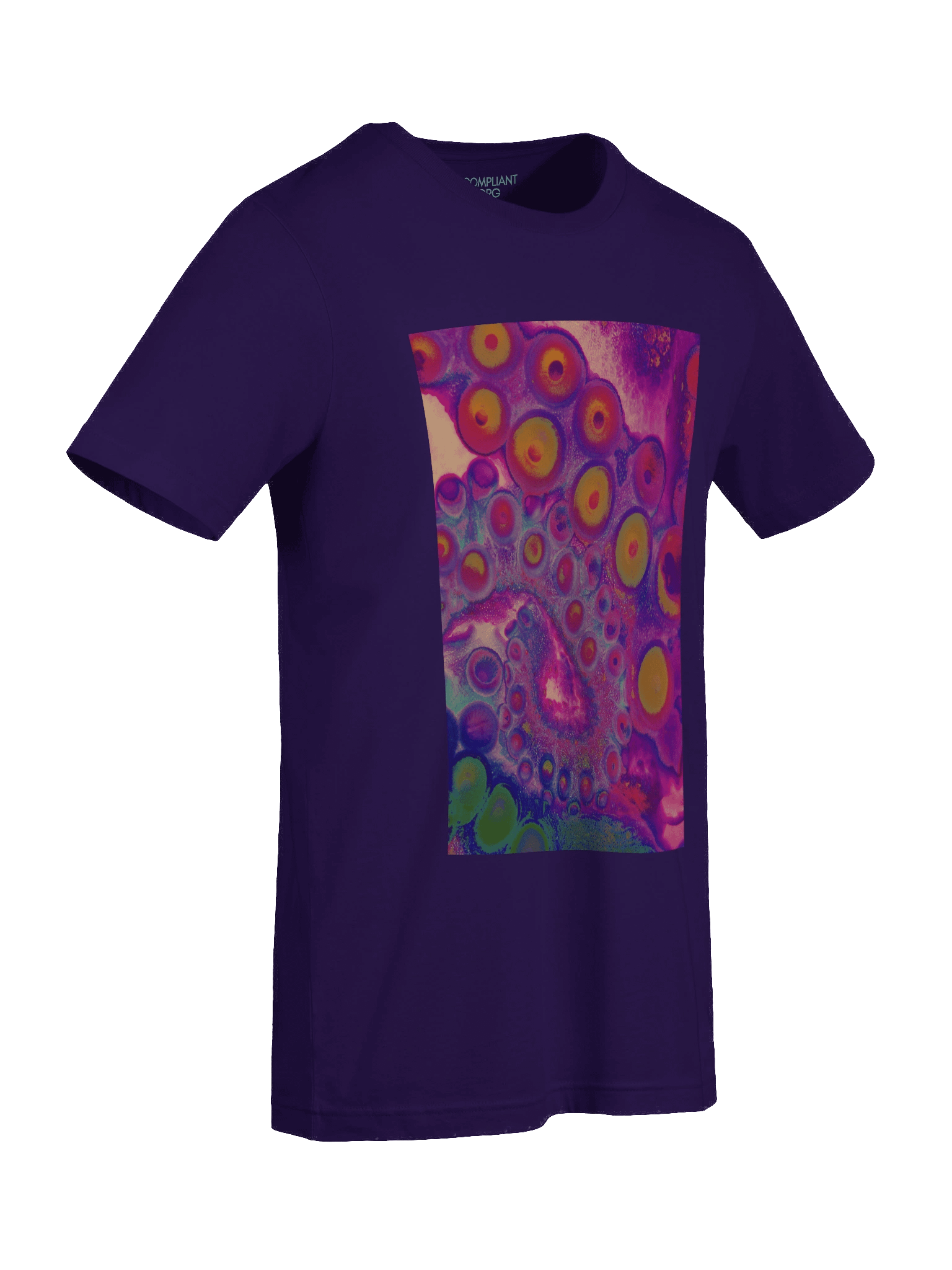 Ruby Octopus Rainbow Spiral T-Shirt product image (9)
