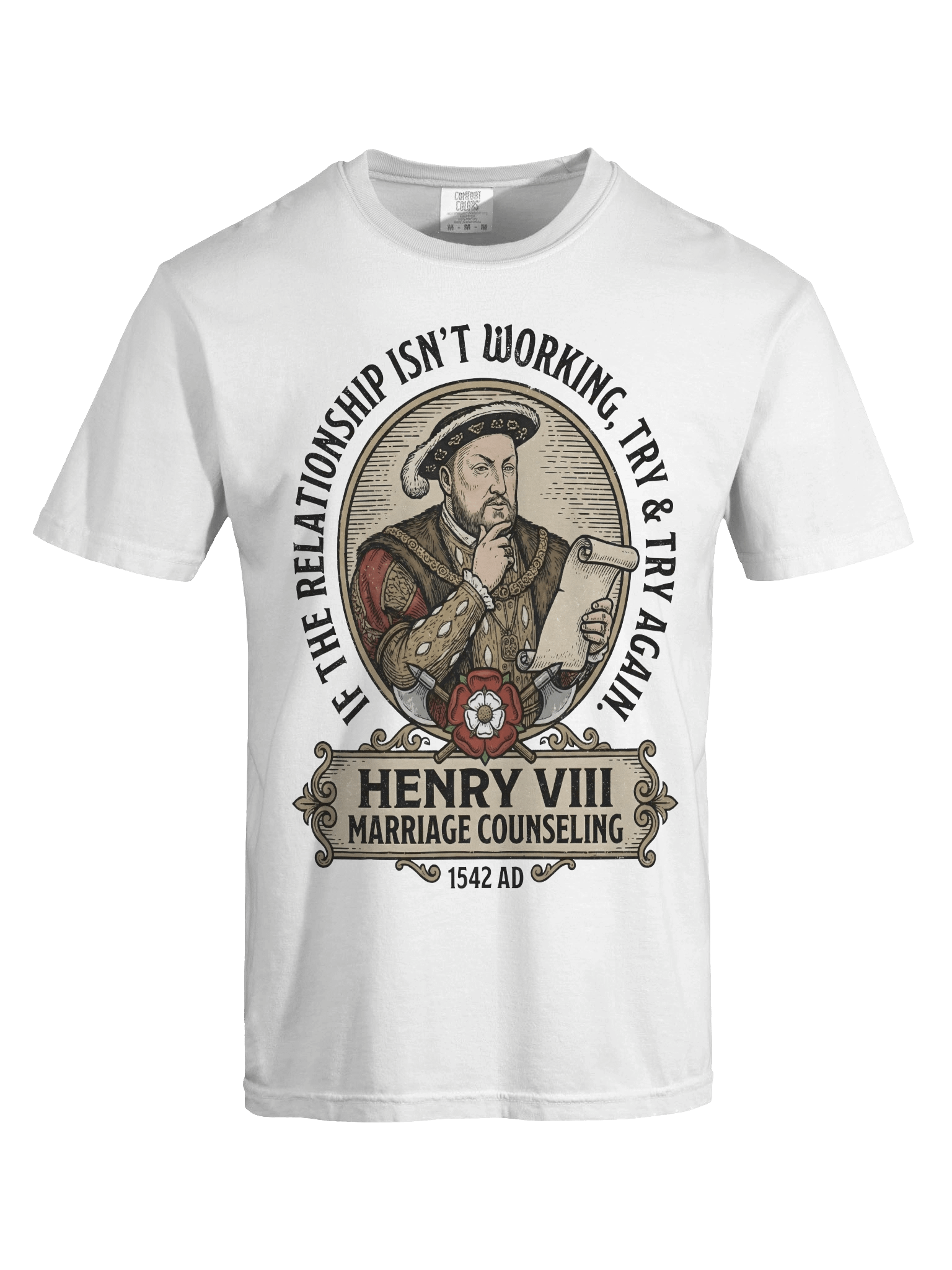 Henry VIII Marriage Counseling T-Shirt product image (33)