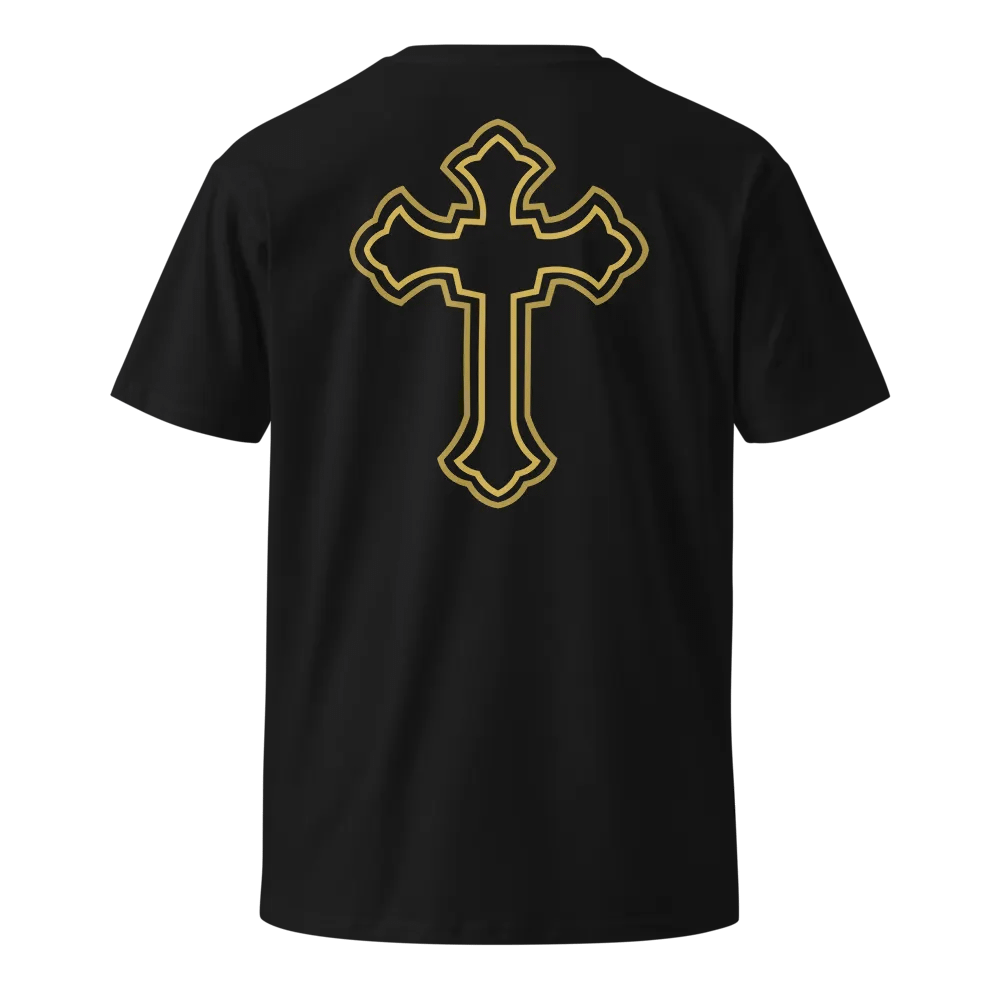 Real Eyes Realize Real Lies w/Cross - Tupac - Unisex Premium T-Shirt product image (2)