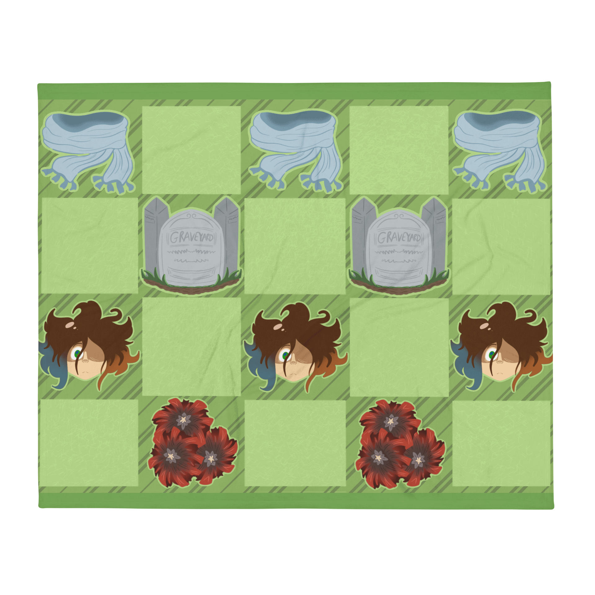 THE FIVE STAGES OF GRIEF BUT YOU'RE STILL ALIVE: Graveyard Blanket *LIMITED product image (2)