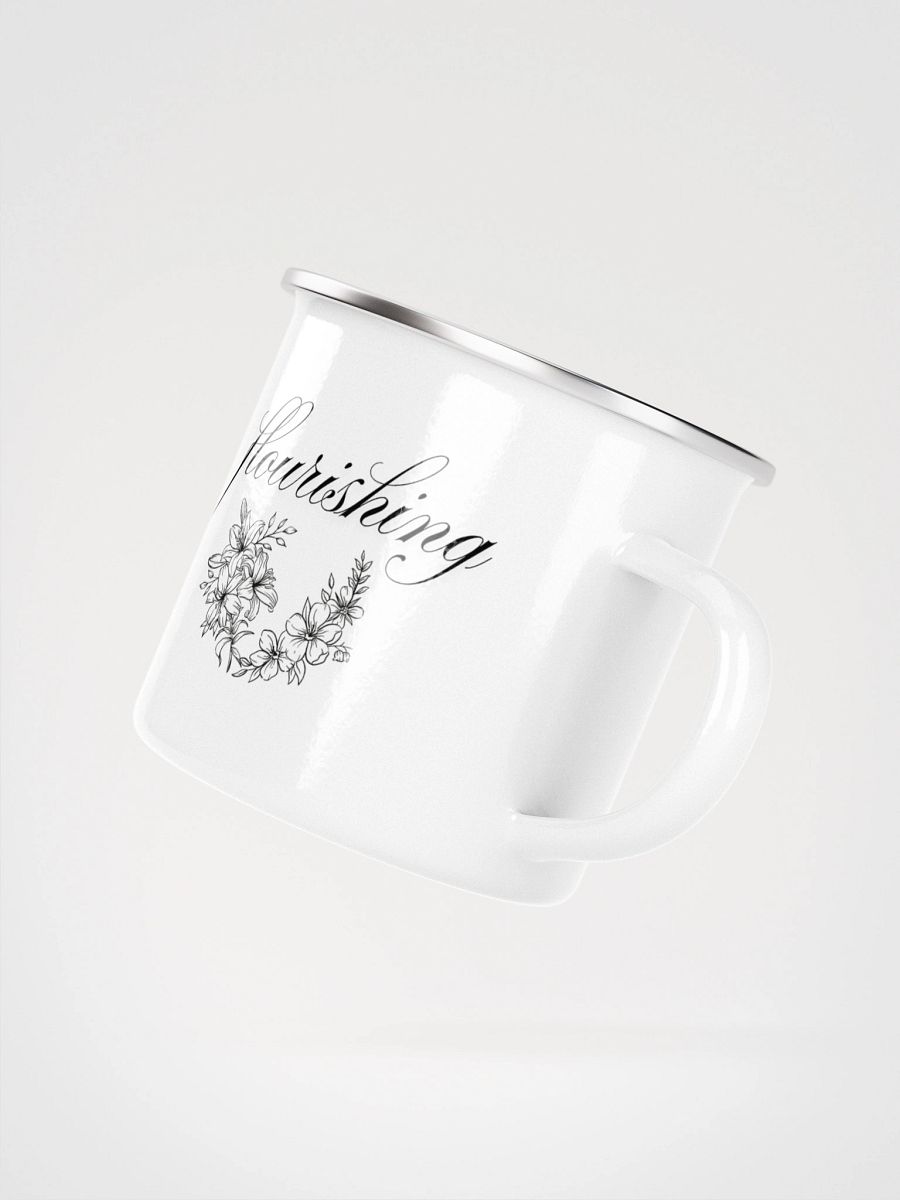 Nature's Embrace Enamel Mug product image (3)