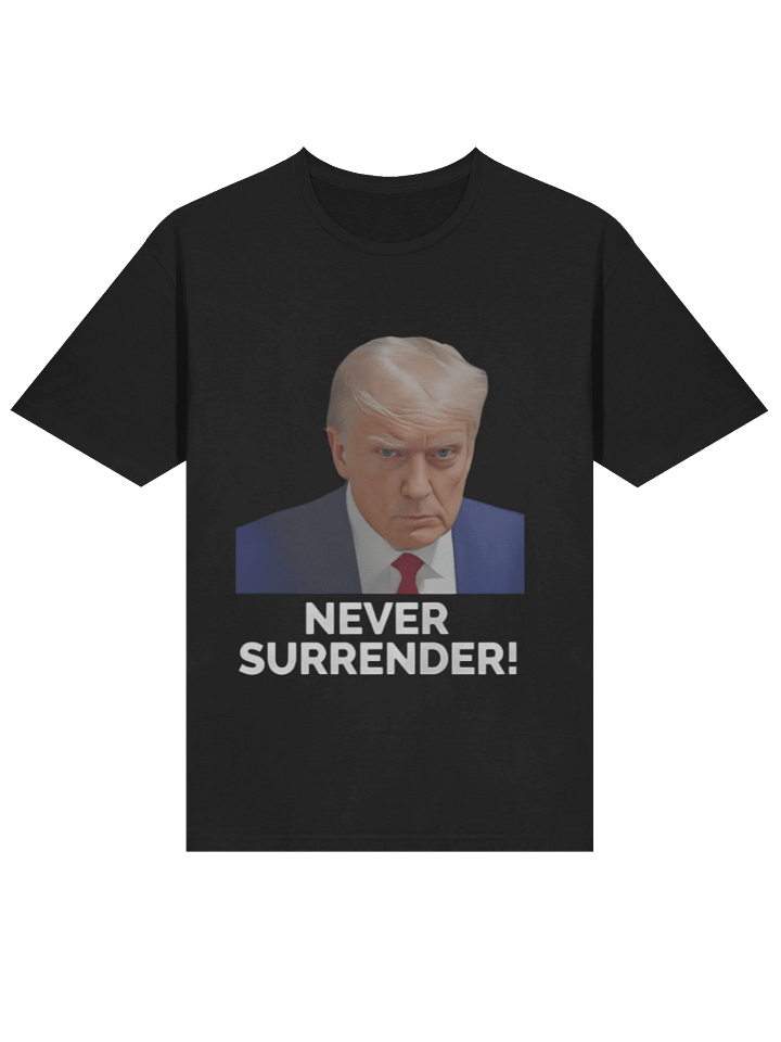 Trump Never Surrender Mugshot T-Shirt product image (2)