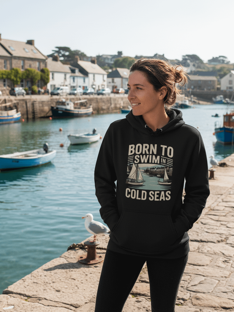 Born To Swim In Cold Seas - Classic Hoodie product image (1)