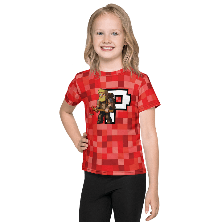 Patient PixelZ Kids T-Shirt (Pixel Red) product image (1)