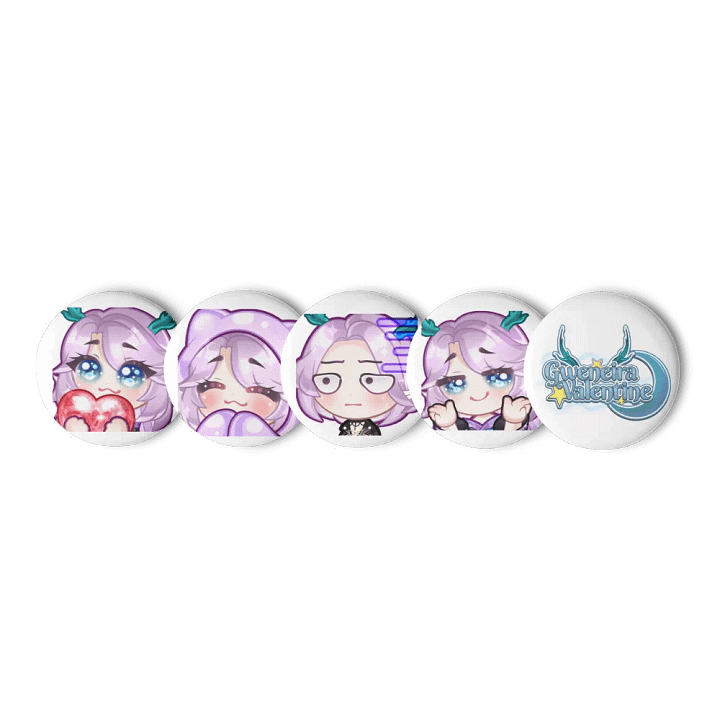 Gwen's Fav emote pins product image (3)