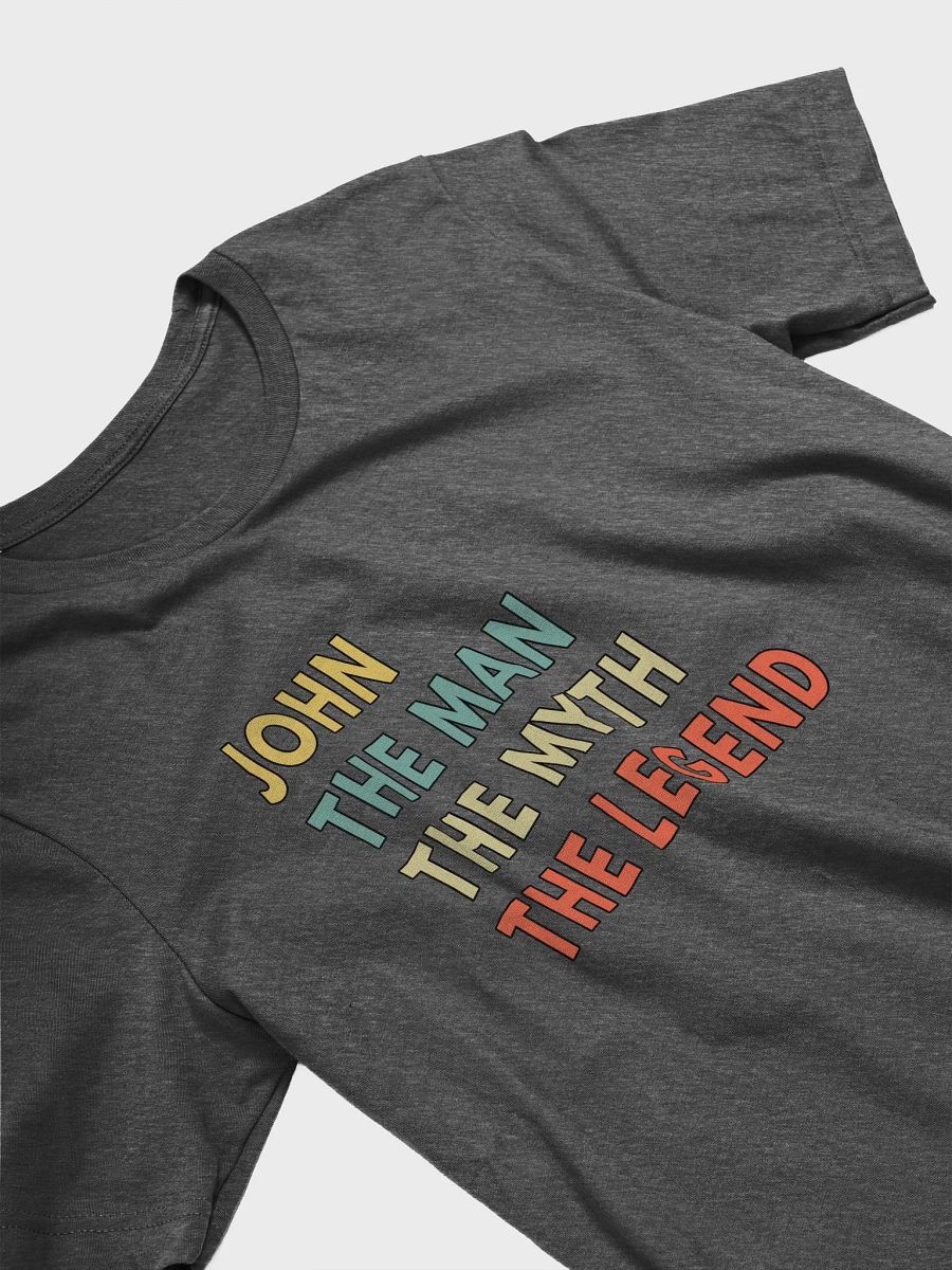 John Man Myth Legend - Unisex T-shirt Bella Canvas 3001 product image (11)