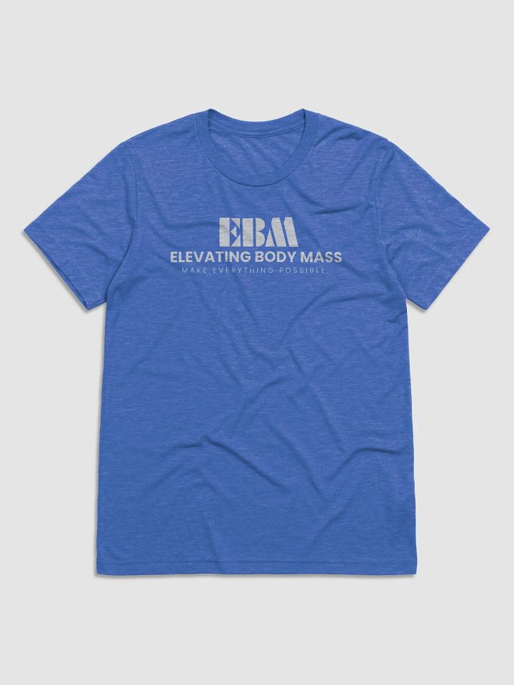 EBM Cotton Slim T Shirt (White Logo) product image (1)