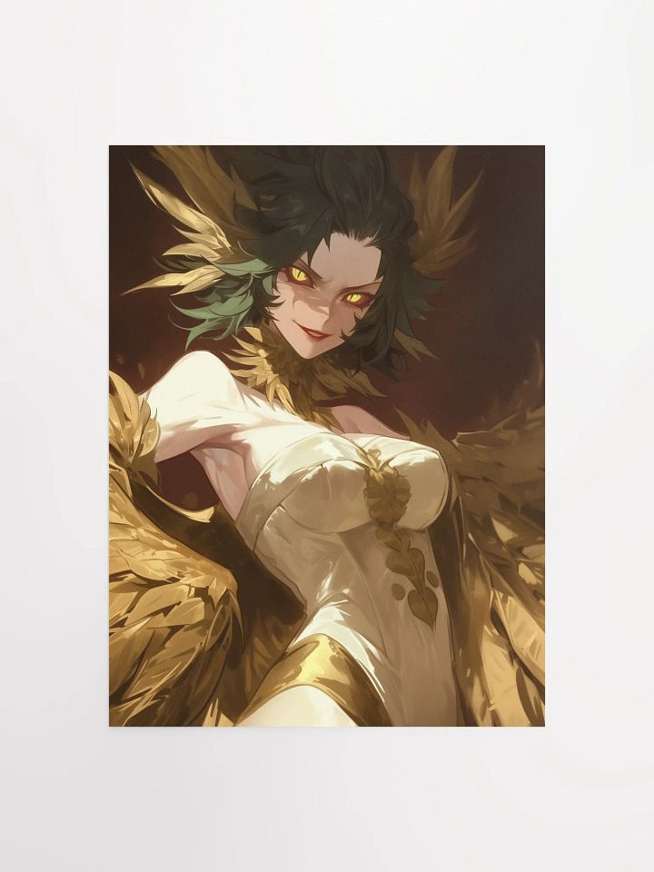 Feathered Fantasy Matte Poster product image (1)