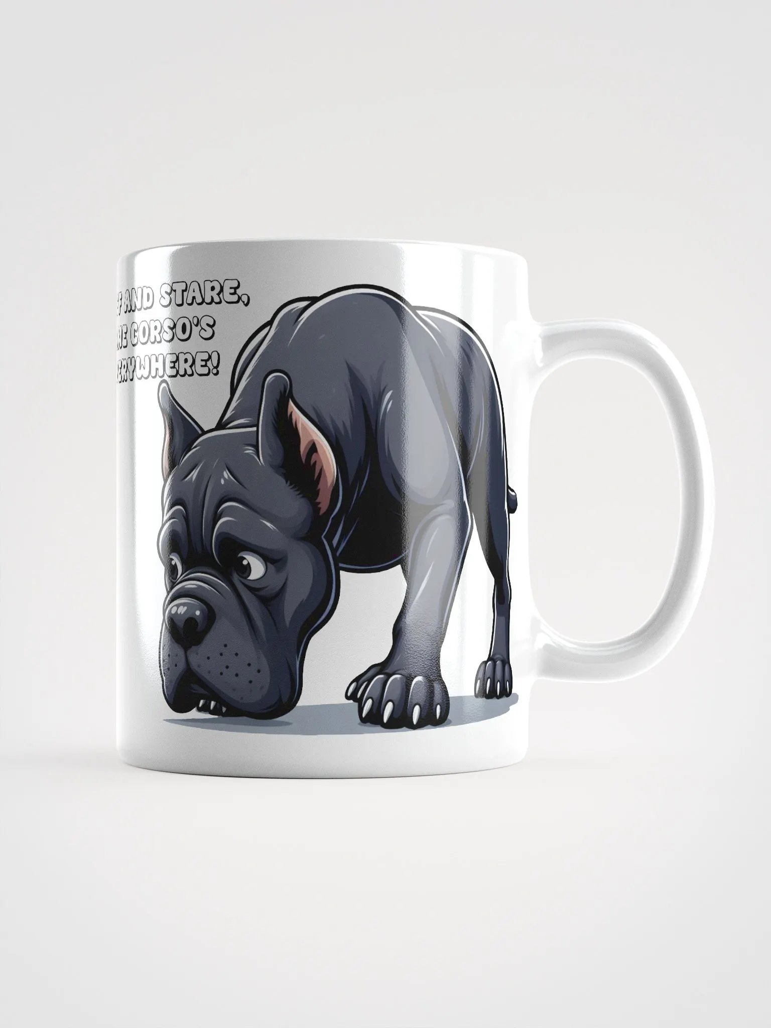 Sniff and Stare Cane Corso Mug product image (1)
