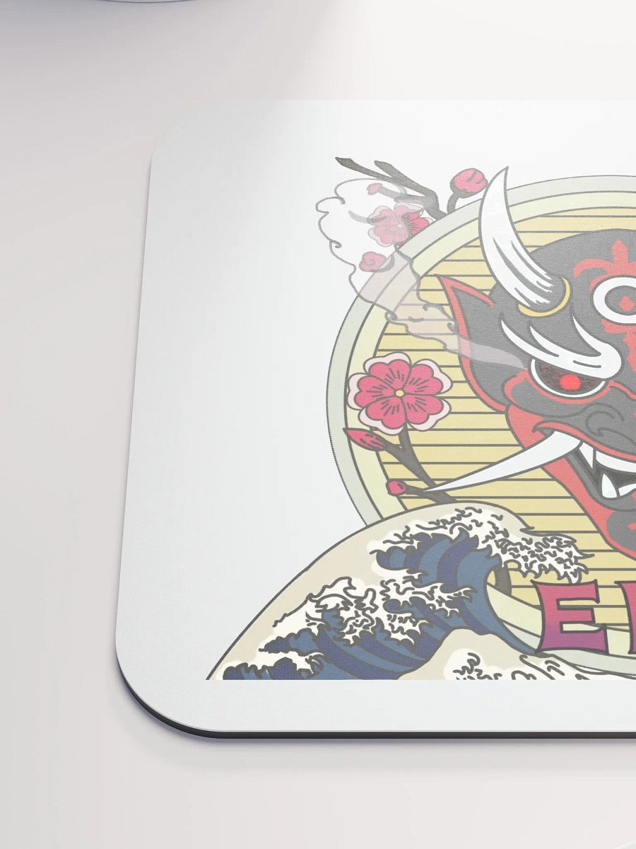 Demon Mask Zen Mouse Pad product image (6)