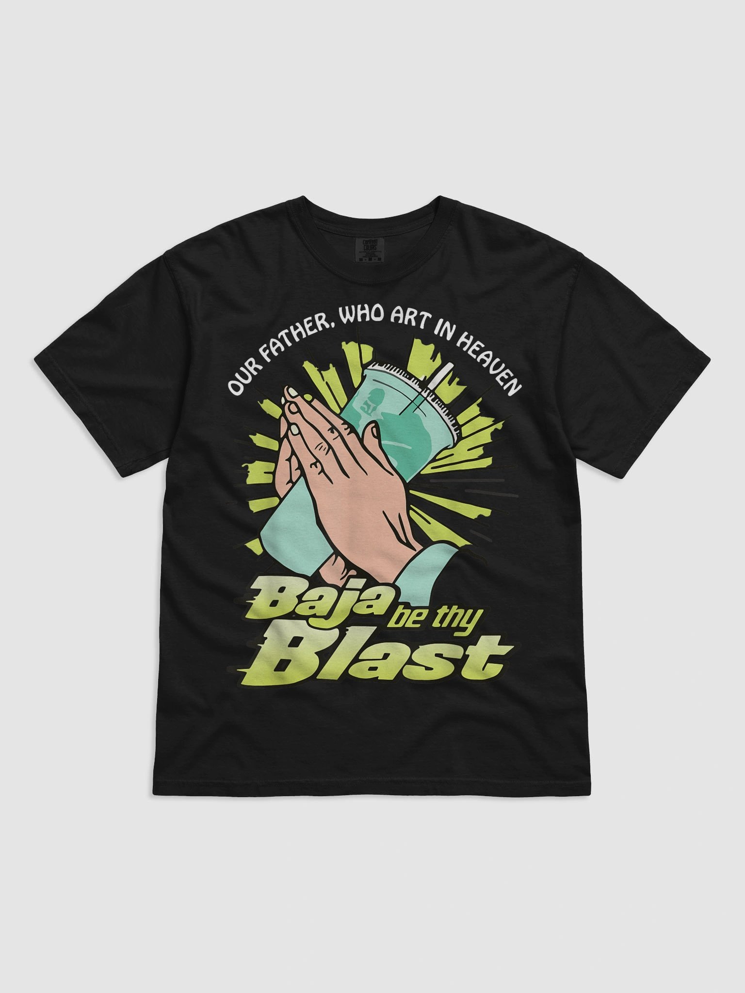 Baja Blast Prayer Hands T-Shirt product image (3)