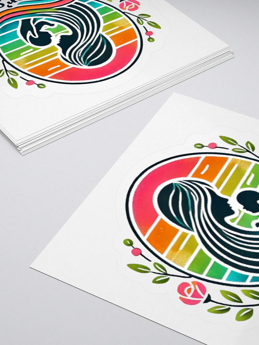 Blossoming Bond Kiss Cut Stickers product image (15)