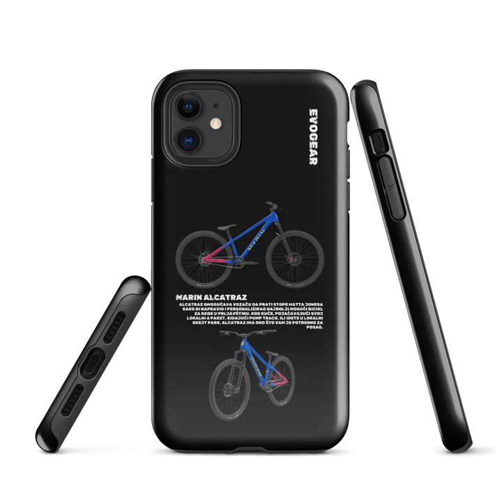 Black Marin Alcatraz iPhone Case product image (1)