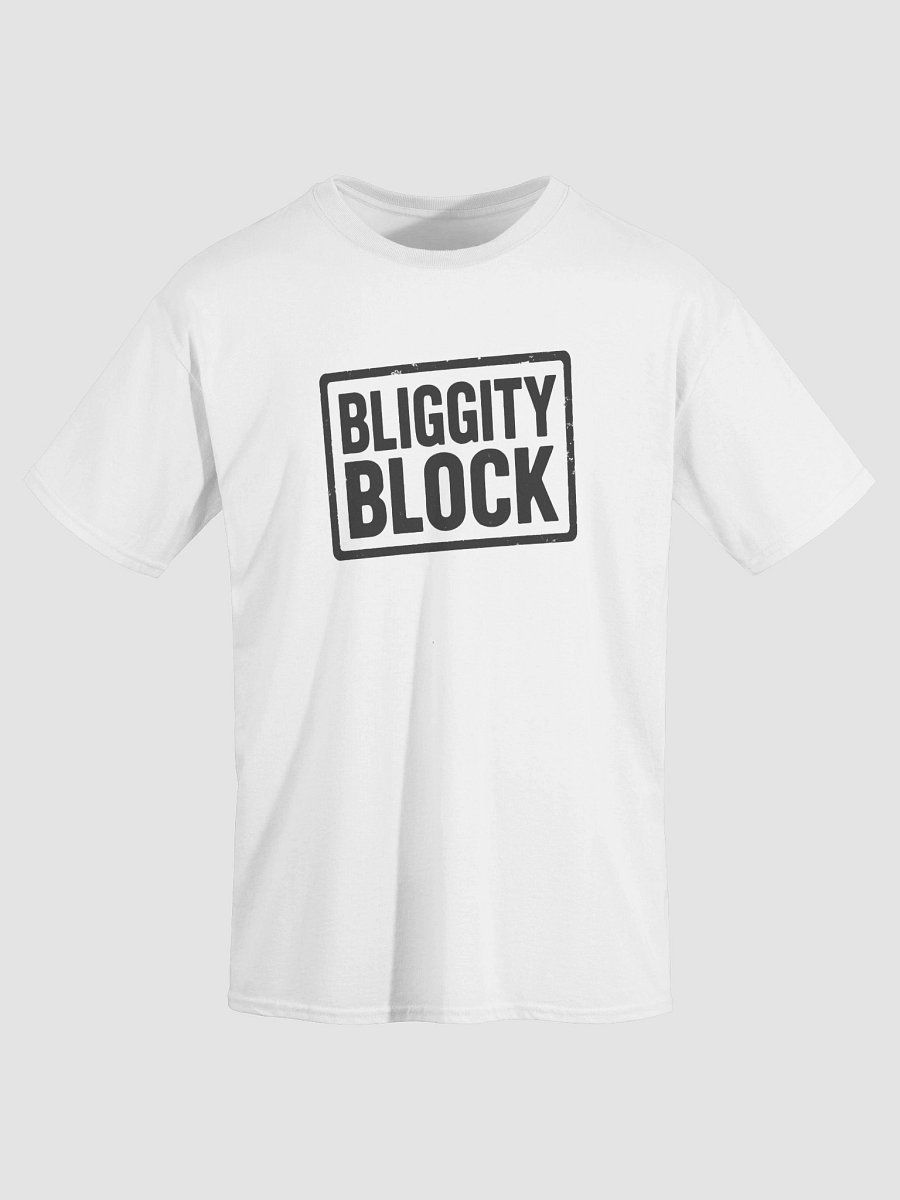 “Bliggity Block” Black Stamp Tee product image (3)