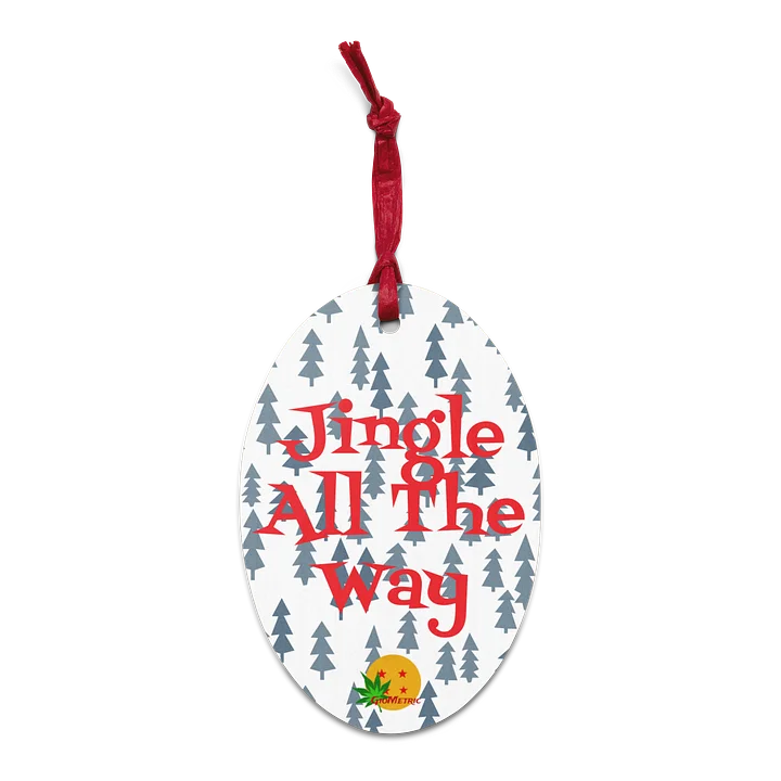 Jingle All The Way Ornament product image (1)