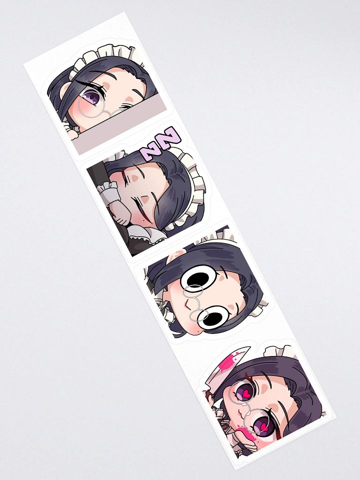 Maid Memoria Chibi Sticker Set B (4-in-1) product image (2)