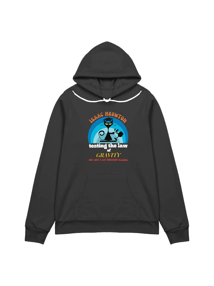 Isaac Meowton Cat Lover Hoodie product image (1)