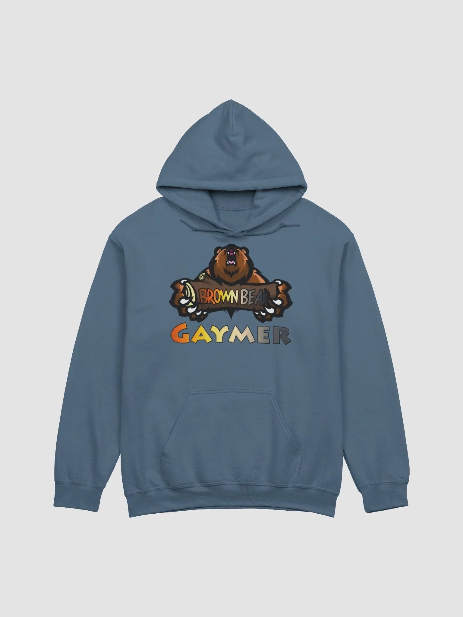 Brown Bear Gaymer (Bear Pride) - Hoodie product image (2)
