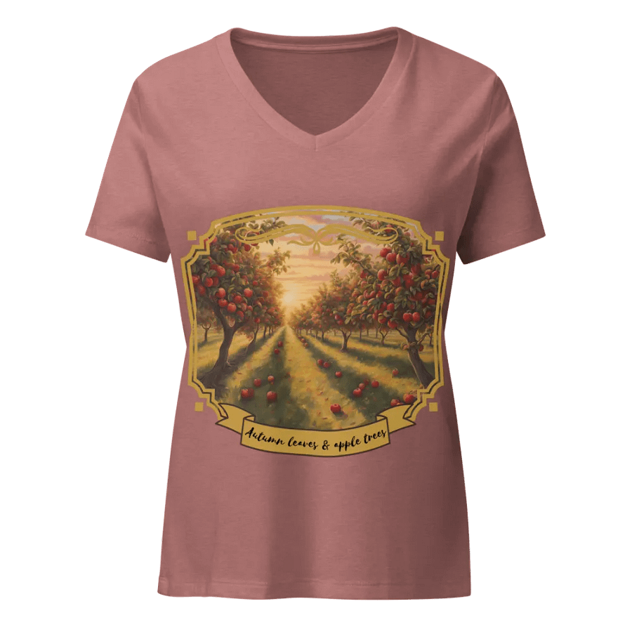 Sunrise Orchard Dreams V-Neck Tee product image (2)