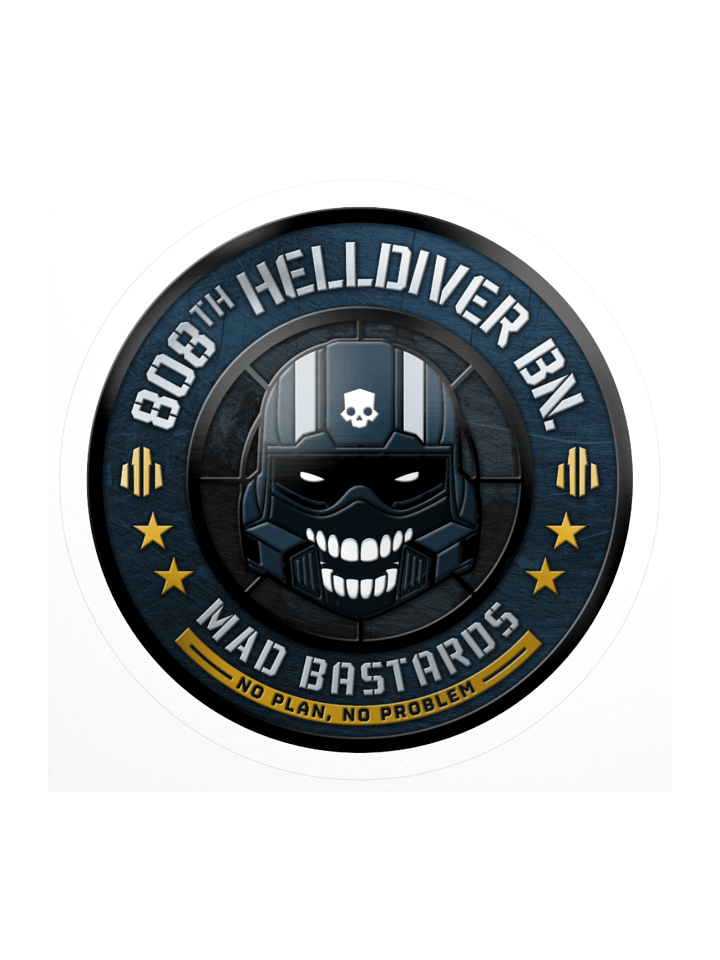 808th Mad Bastard Logo Sticker product image (1)