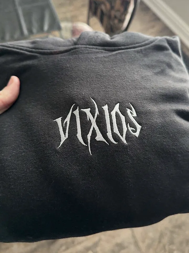 Embroidered Liquid Metal Hoodie product image (2)